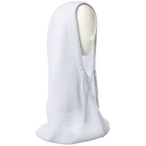 Hannah Rose Shaker Stitch Cashmere Balaclava, Blue